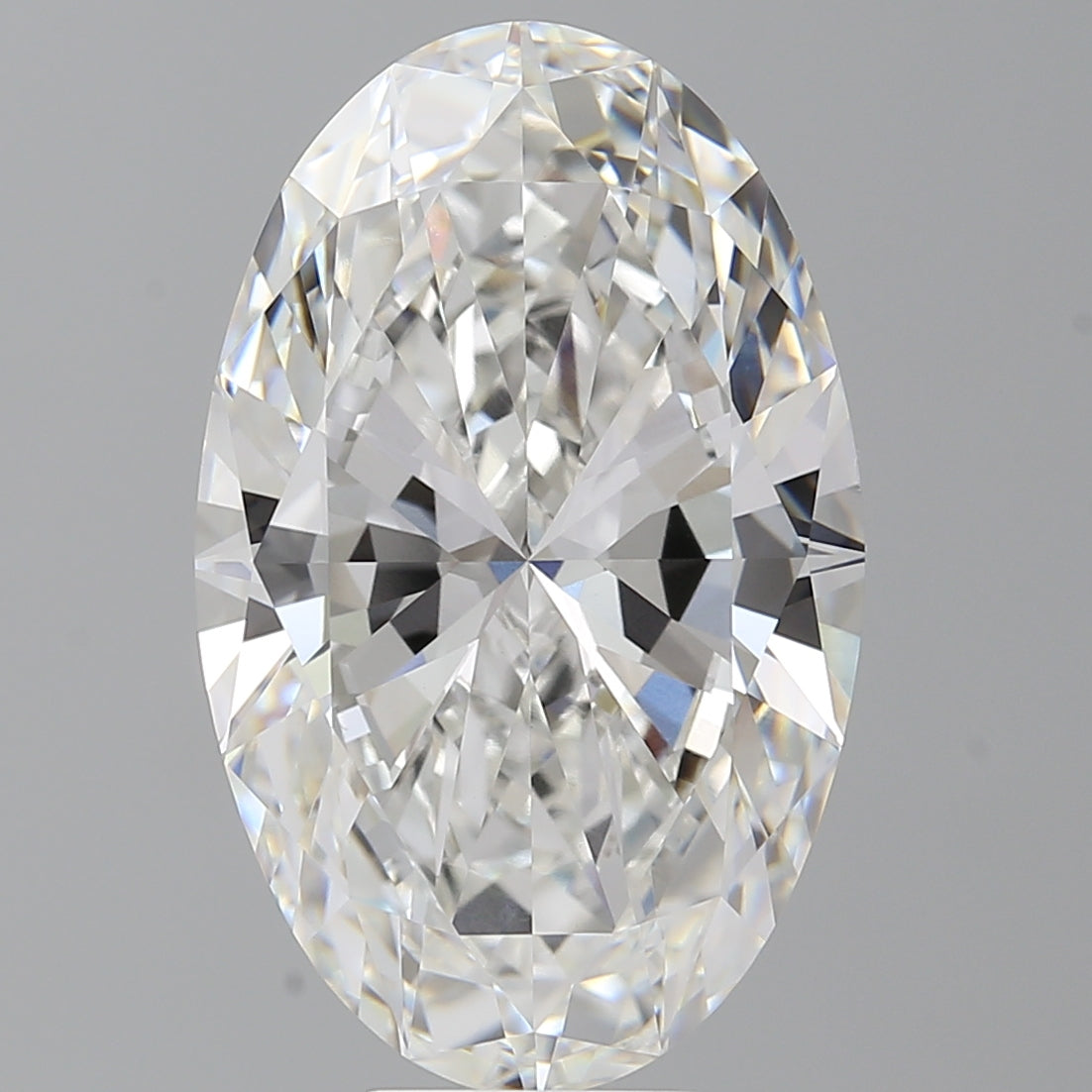10.07 Carat Oval Shaped, Ideal Cut, F Color, VVS2 Clarity, IGI Certified Lab Grown Diamond