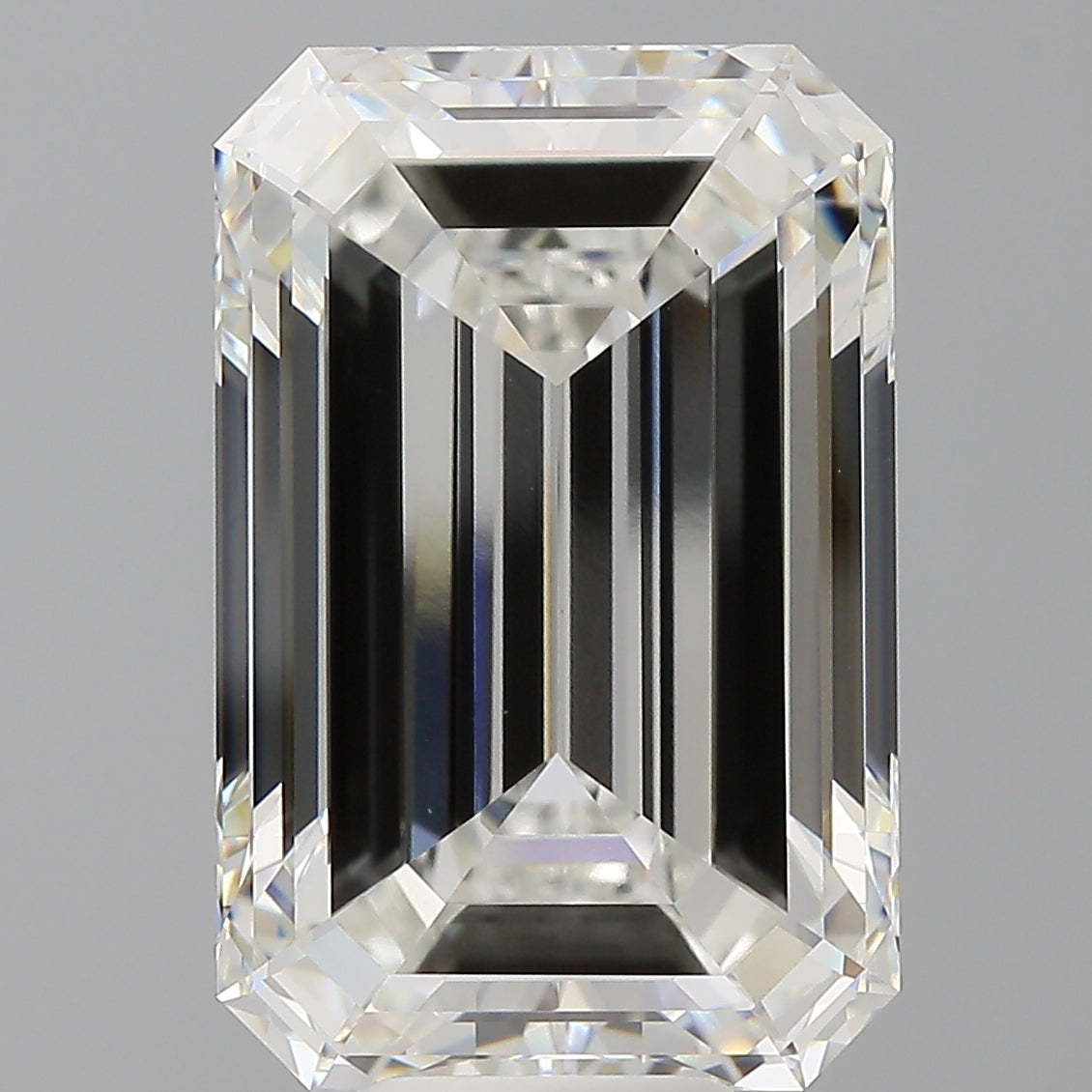 12.04 Carat Emerald Shaped, Ideal Cut, F Color, VVS2 Clarity, IGI Certified Lab Grown Diamond