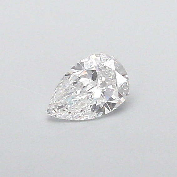 0.31 Carat Pear Shaped, Very Good Cut, D Color, VVS2 Clarity, IGI Certified Lab Grown Diamond