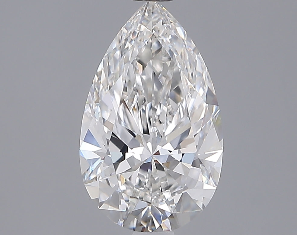 1.94 Carat Pear Shaped, Ideal Cut, F Color, VVS2 Clarity, IGI Certified Lab Grown Diamond