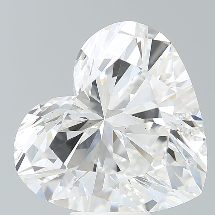10.30 Carat Heart Shaped, Ideal Cut, E Color, VS2 Clarity, IGI Certified Lab Grown Diamond