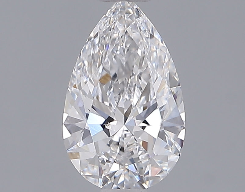 1.06 Carat Pear Shaped, Ideal Cut, D Color, VVS2 Clarity, IGI Certified Lab Grown Diamond