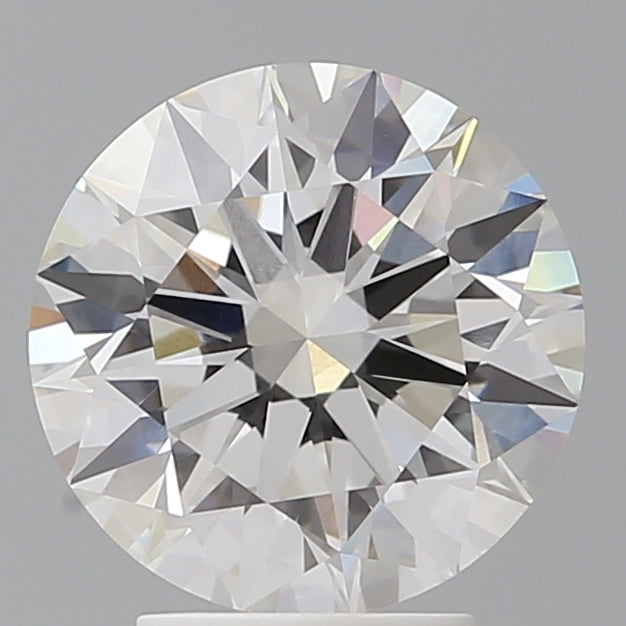 3.58 Carat Round Shaped, Ideal Cut, F Color, VVS2 Clarity, IGI Certified Lab Grown Diamond