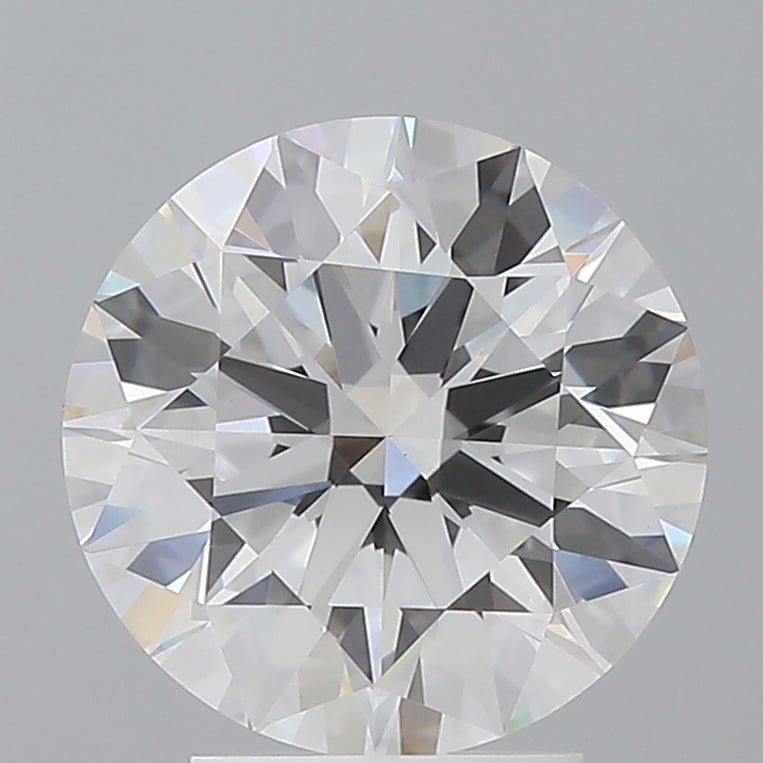 3.50 Carat Round Shaped, Ideal Cut, E Color, VVS2 Clarity, IGI Certified Lab Grown Diamond