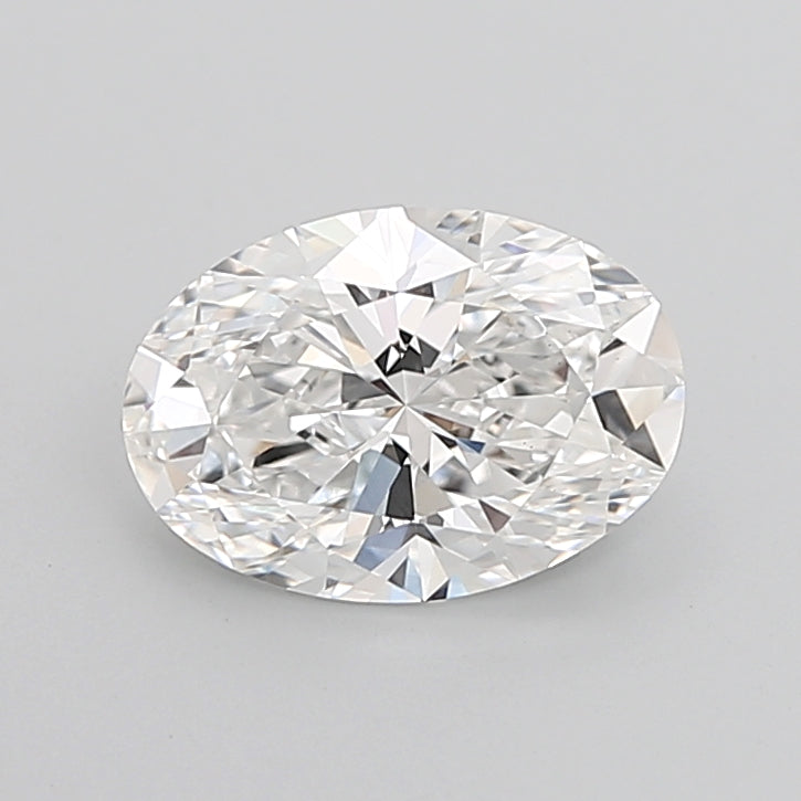 3.77 Carat Oval Shaped, Ideal Cut, E Color, VS1 Clarity, IGI Certified Lab Grown Diamond