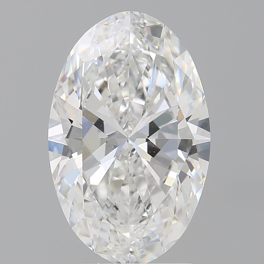 3.02 Carat Oval Shaped, Ideal Cut, E Color, VS1 Clarity, IGI Certified Lab Grown Diamond