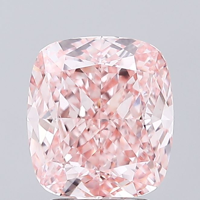 3.06 Carat Cushion Shaped, Ideal Cut, VVS2 Clarity, IGI Certified Lab Grown Diamond