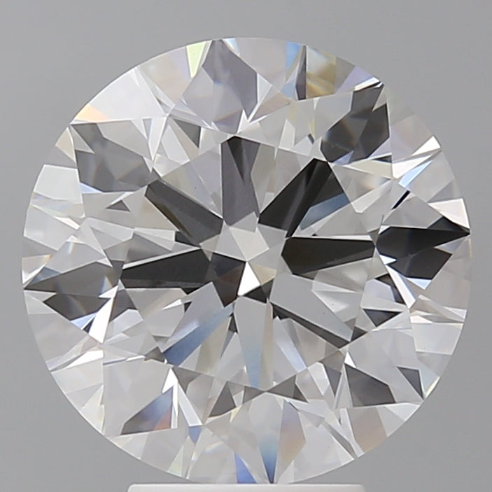 5.58 Carat Round Shaped, Ideal Cut, E Color, VVS2 Clarity, IGI Certified Lab Grown Diamond