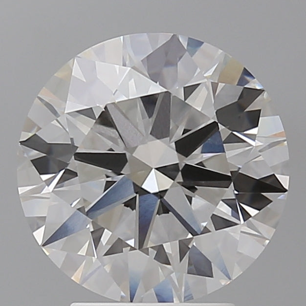 3.55 Carat Round Shaped, Ideal Cut, F Color, VVS2 Clarity, IGI Certified Lab Grown Diamond