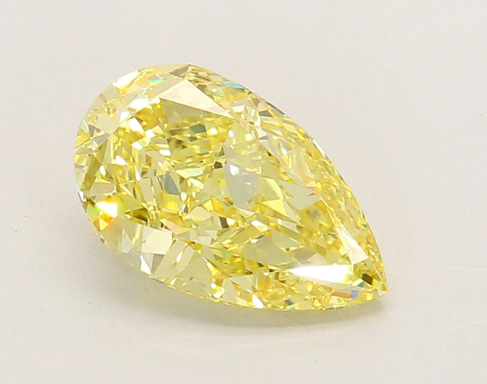 2.60 Carat Pear Shaped, Ideal Cut, VVS2 Clarity, IGI Certified Lab Grown Diamond