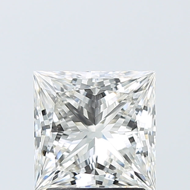 2.03 Carat Princess Shaped, Ideal Cut, F Color, VVS2 Clarity, IGI Certified Lab Grown Diamond