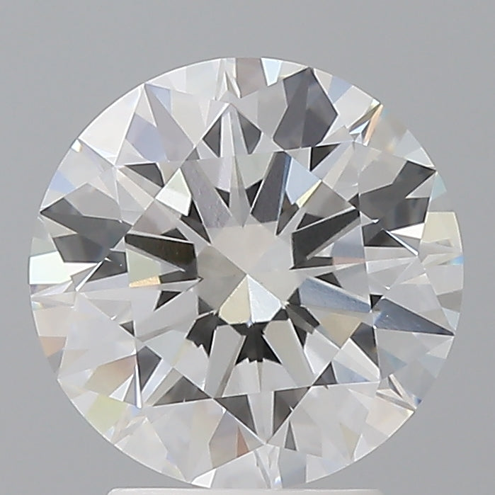 3.02 Carat Round Shaped, Ideal Cut, E Color, VVS2 Clarity, IGI Certified Lab Grown Diamond