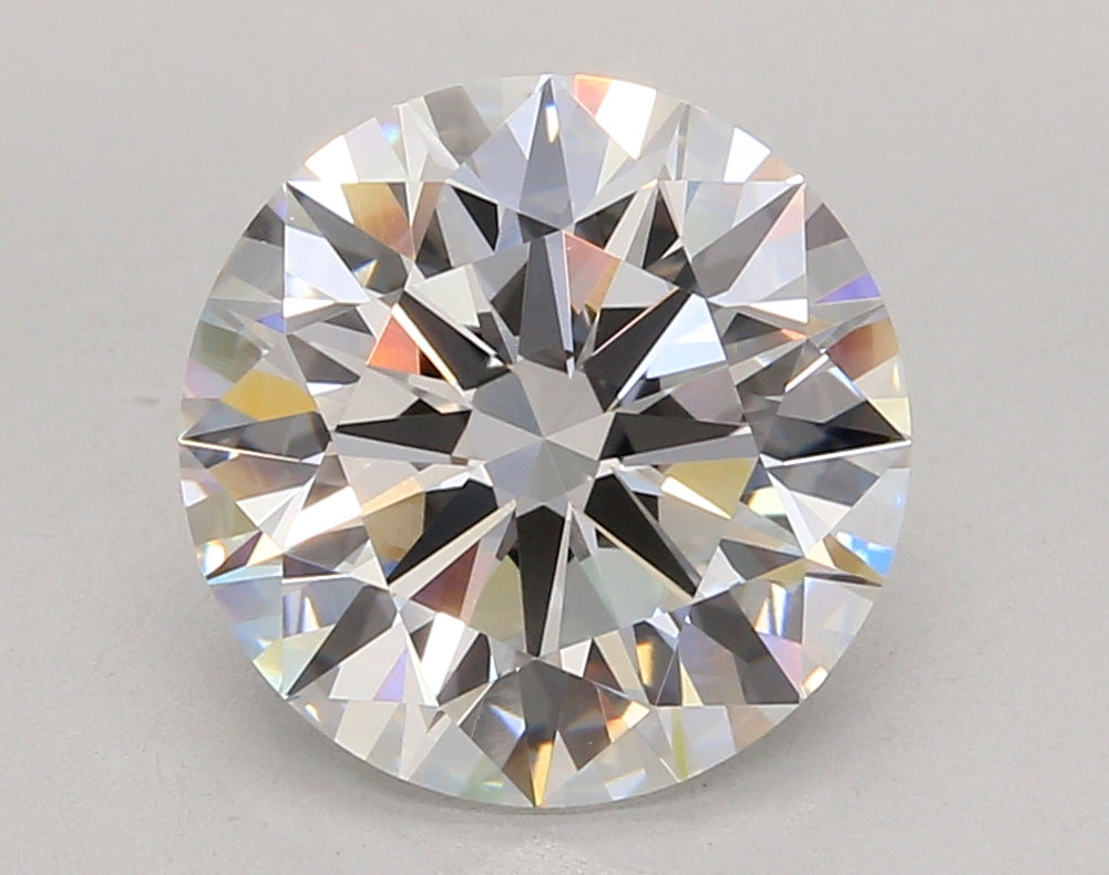 5.05 Carat Round Shaped, Ideal Cut, E Color, VVS2 Clarity, IGI Certified Lab Grown Diamond
