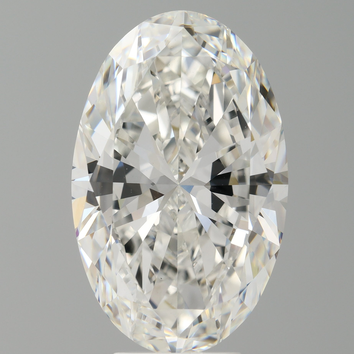 6.54 Carat Oval Shaped, Ideal Cut, F Color, VS1 Clarity, IGI Certified Lab Grown Diamond