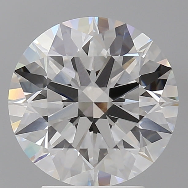 3.55 Carat Round Shaped, Ideal Cut, F Color, VS1 Clarity, IGI Certified Lab Grown Diamond