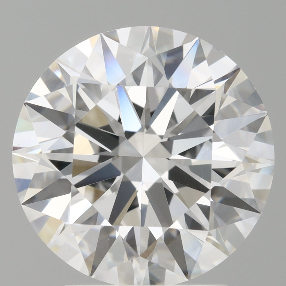3.09 Carat Round Shaped, Ideal Cut, E Color, VVS2 Clarity, IGI Certified Lab Grown Diamond