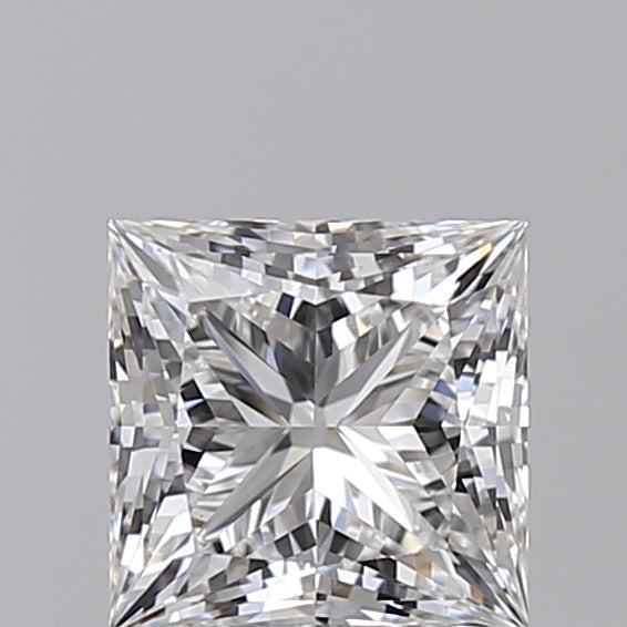 1.23 Carat Princess Shaped, Ideal Cut, E Color, VVS1 Clarity, IGI Certified Lab Grown Diamond