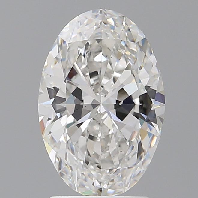 2.46 Carat Oval Shaped, Ideal Cut, E Color, VS2 Clarity, IGI Certified Lab Grown Diamond
