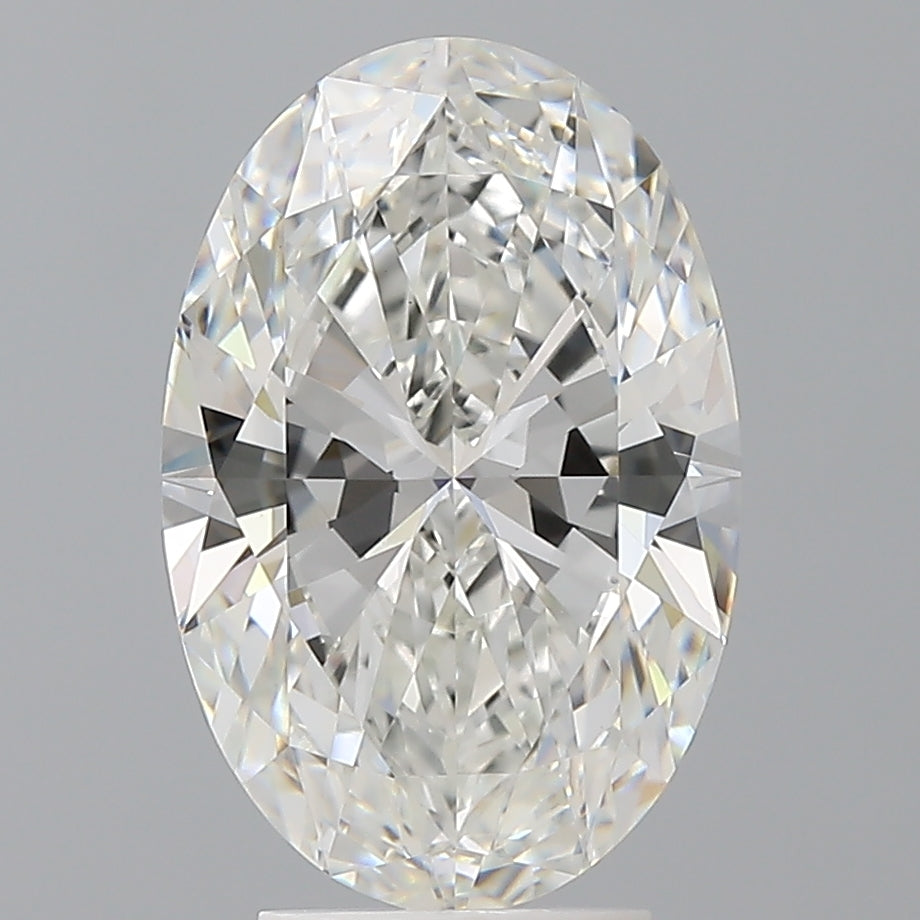 4.05 Carat Oval Shaped, Ideal Cut, F Color, VS1 Clarity, IGI Certified Lab Grown Diamond
