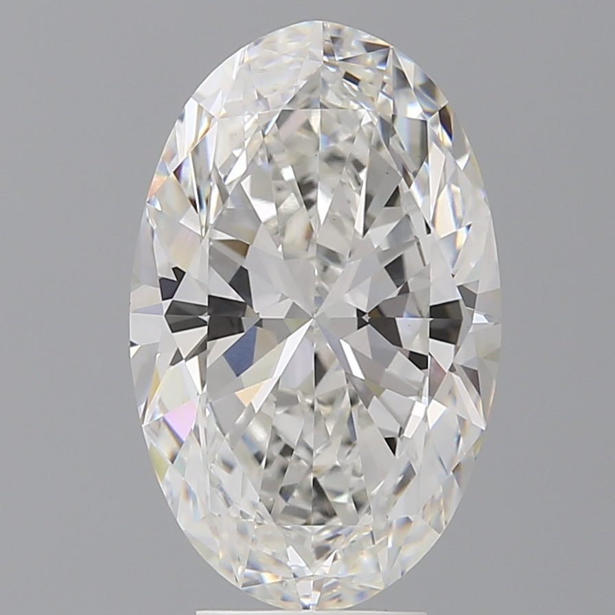 5.55 Carat Oval Shaped, Ideal Cut, F Color, VS1 Clarity, IGI Certified Lab Grown Diamond