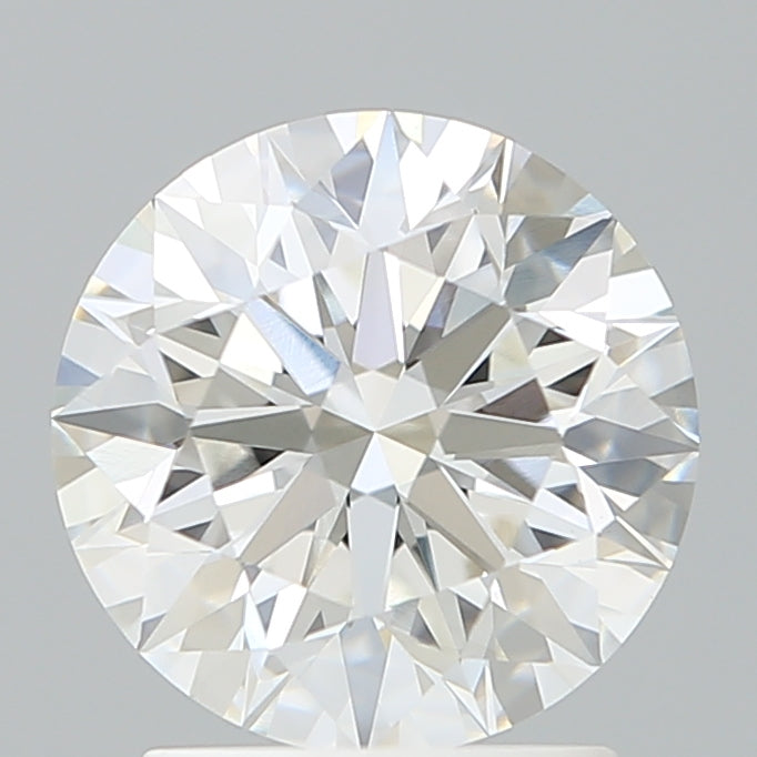 2.10 Carat Round Shaped, Excellent Cut, F Color, VVS2 Clarity, IGI Certified Lab Grown Diamond