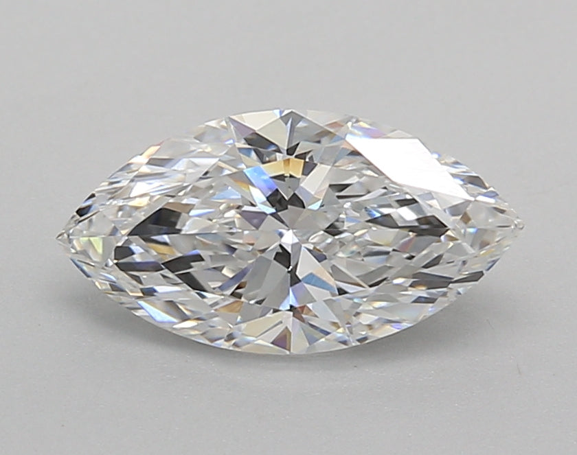 1.25 Carat Marquise Shaped, Excellent Cut, E Color, VVS2 Clarity, IGI Certified Lab Grown Diamond