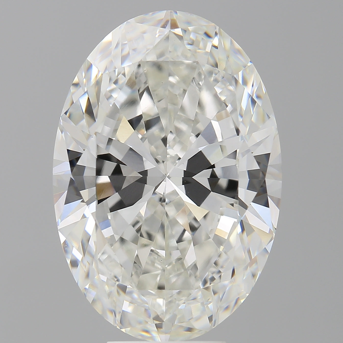 9.01 Carat Oval Shaped, Ideal Cut, F Color, VVS2 Clarity, IGI Certified Lab Grown Diamond