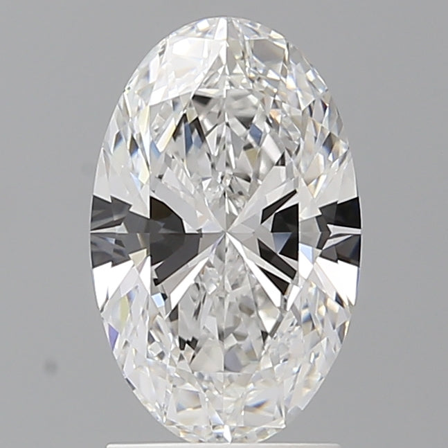 2.00 Carat Oval Shaped, Excellent Cut, E Color, VVS2 Clarity, IGI Certified Lab Grown Diamond