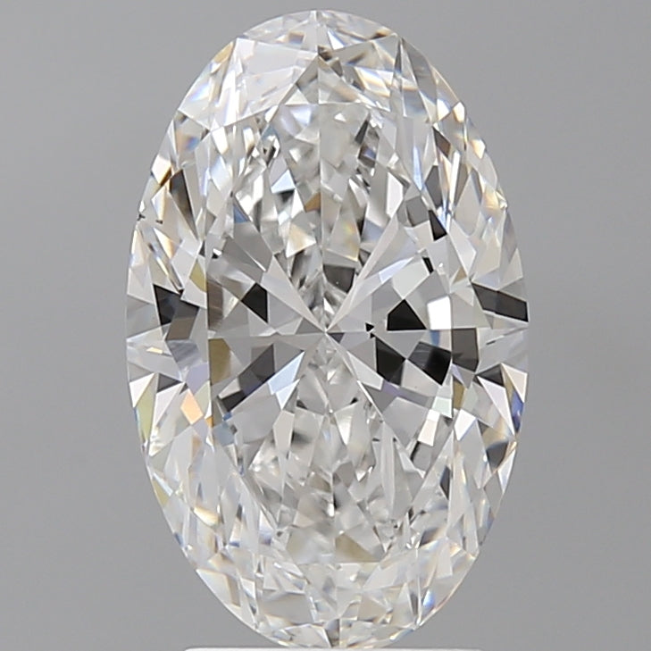 3.05 Carat Oval Shaped, Ideal Cut, E Color, VS1 Clarity, IGI Certified Lab Grown Diamond