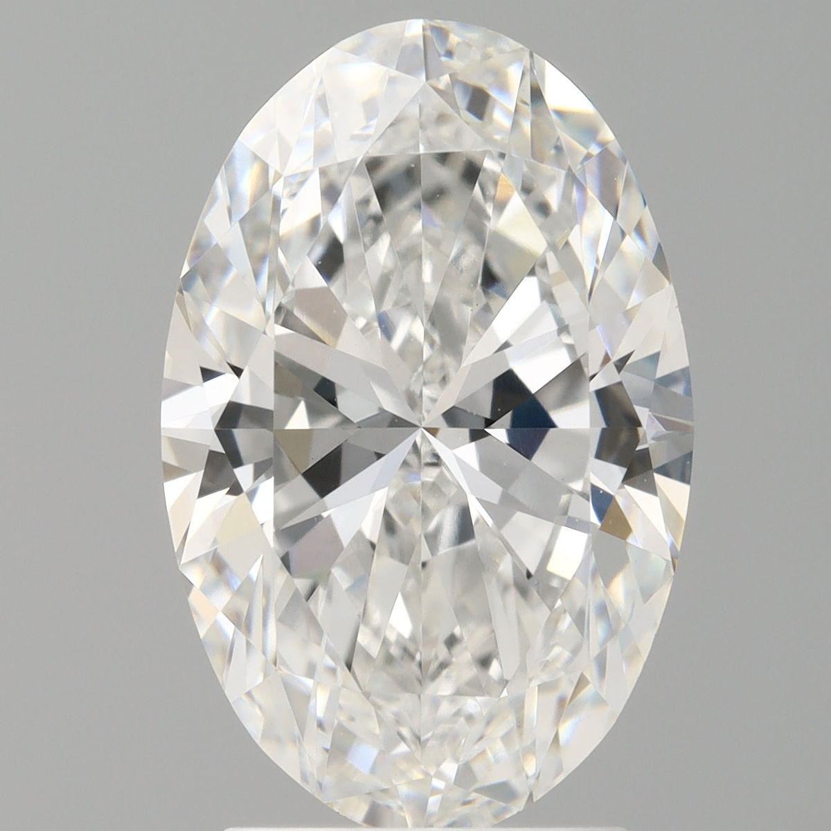 3.00 Carat Oval Shaped, Ideal Cut, E Color, VVS2 Clarity, IGI Certified Lab Grown Diamond
