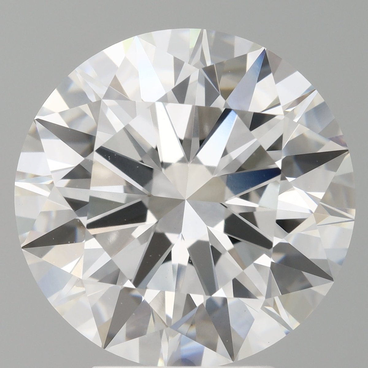 5.04 Carat Round Shaped, Ideal Cut, E Color, VVS2 Clarity, IGI Certified Lab Grown Diamond