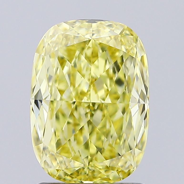 1.39 Carat Cushion Shaped, Excellent Cut, VVS2 Clarity, IGI Certified Lab Grown Diamond