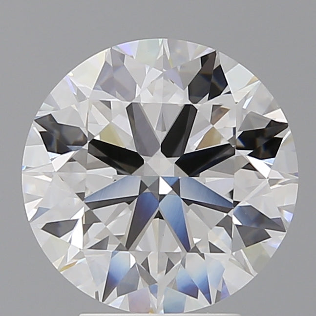 4.02 Carat Round Shaped, Excellent Cut, E Color, VVS2 Clarity, IGI Certified Lab Grown Diamond