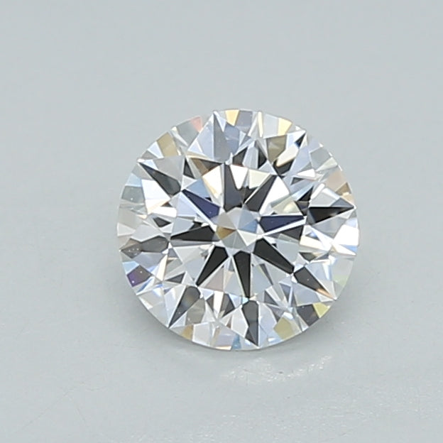 0.52 Carat Round Shaped, Ideal Cut, D Color, VVS2 Clarity, IGI Certified Lab Grown Diamond