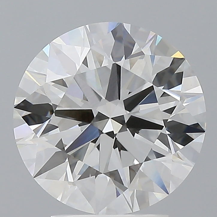 3.56 Carat Round Shaped, Ideal Cut, F Color, VVS2 Clarity, IGI Certified Lab Grown Diamond