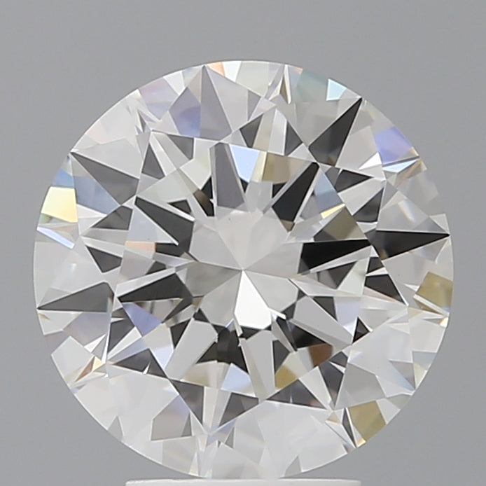 4.52 Carat Round Shaped, Excellent Cut, F Color, VVS2 Clarity, IGI Certified Lab Grown Diamond