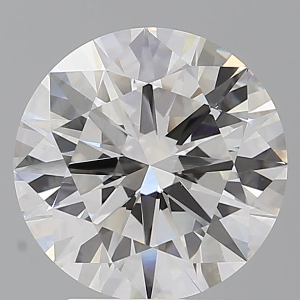 3.50 Carat Round Shaped, Ideal Cut, F Color, VS1 Clarity, IGI Certified Lab Grown Diamond