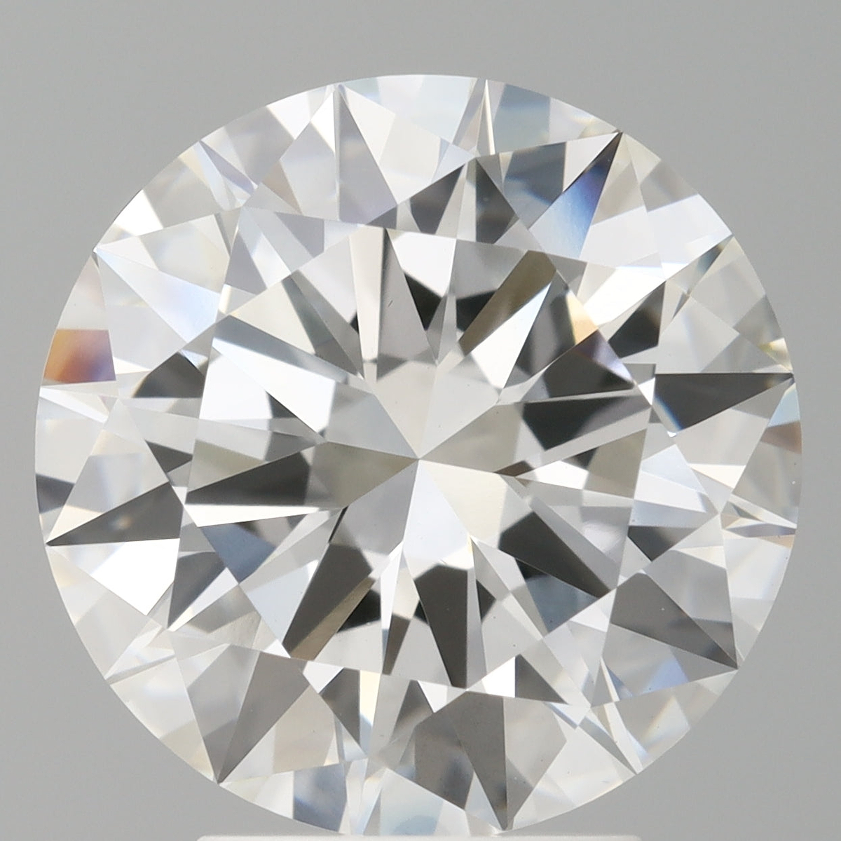 4.00 Carat Round Shaped, Excellent Cut, F Color, VS1 Clarity, IGI Certified Lab Grown Diamond
