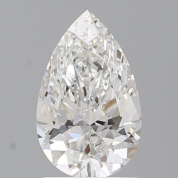 1.53 Carat Pear Shaped, Ideal Cut, E Color, VVS2 Clarity, IGI Certified Lab Grown Diamond