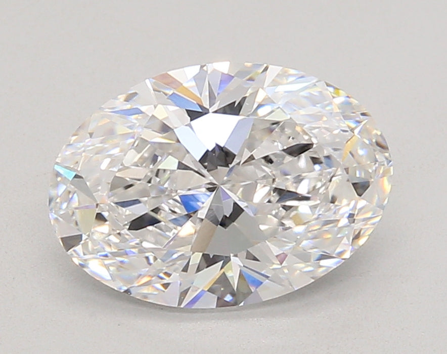 2.54 Carat Oval Shaped, Ideal Cut, D Color, IF Clarity, IGI Certified Lab Grown Diamond