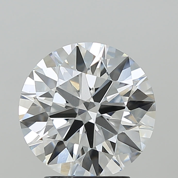 3.05 Carat Round Shaped, Ideal Cut, F Color, VVS2 Clarity, IGI Certified Lab Grown Diamond