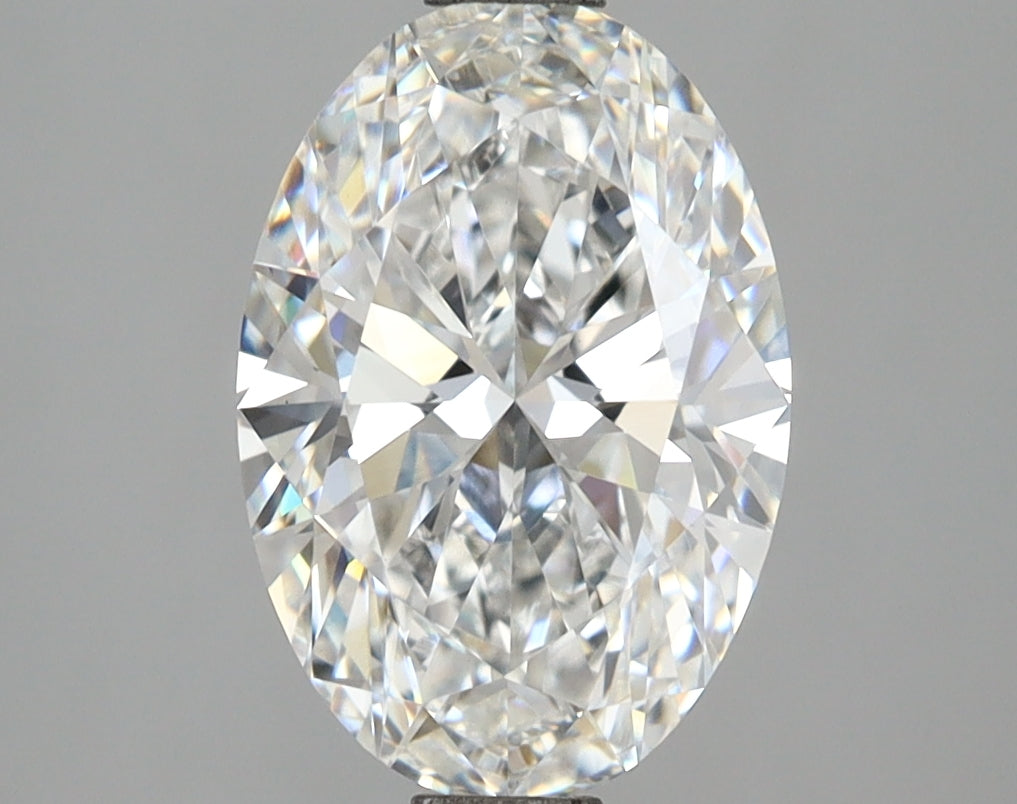 2.60 Carat Oval Shaped, Ideal Cut, E Color, VVS2 Clarity, IGI Certified Lab Grown Diamond