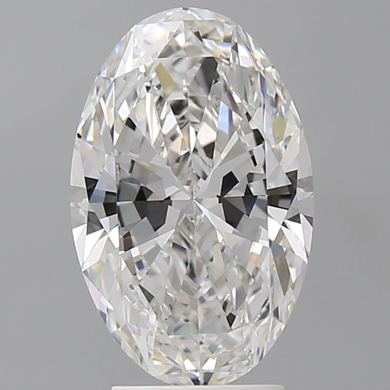 3.51 Carat Oval Shaped, Ideal Cut, E Color, VVS2 Clarity, IGI Certified Lab Grown Diamond