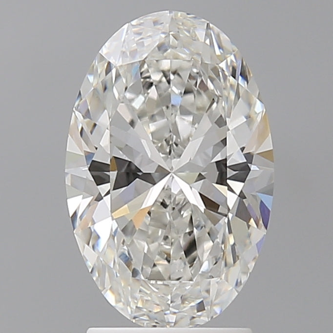 2.60 Carat Oval Shaped, Ideal Cut, F Color, VVS2 Clarity, IGI Certified Lab Grown Diamond