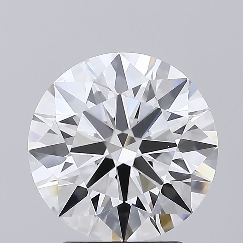 2.44 Carat Round Shaped, Ideal Cut, E Color, VVS2 Clarity, IGI Certified Lab Grown Diamond