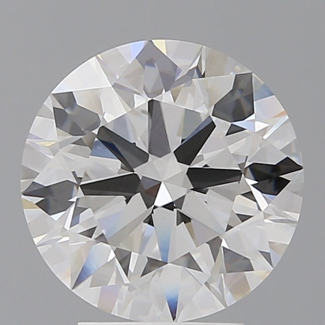 4.10 Carat Round Shaped, Ideal Cut, E Color, VVS2 Clarity, IGI Certified Lab Grown Diamond