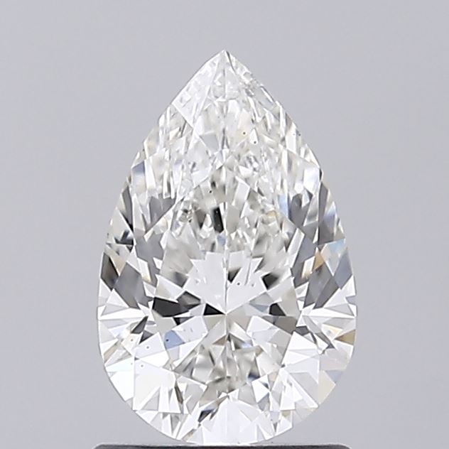 1.00 Carat Pear Shaped, Ideal Cut, G Color, VS2 Clarity, IGI Certified Lab Grown Diamond