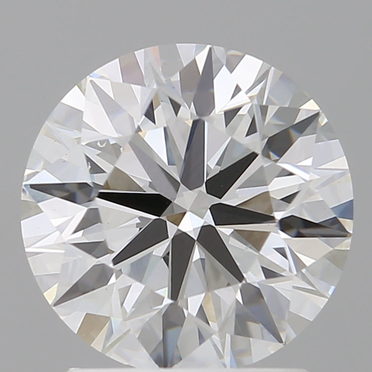 2.02 Carat Round Shaped, Ideal Cut, E Color, VS1 Clarity, IGI Certified Lab Grown Diamond