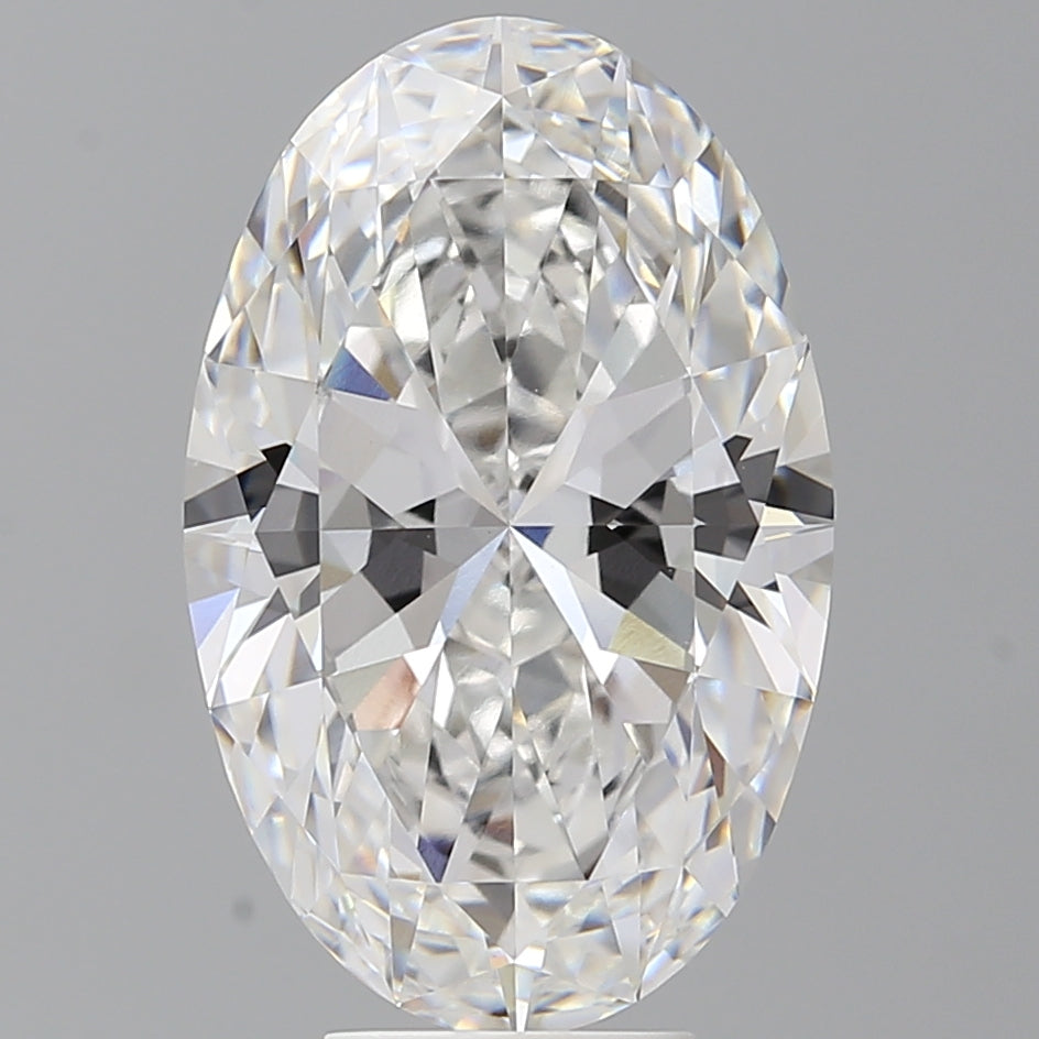 6.59 Carat Oval Shaped, Ideal Cut, E Color, VVS2 Clarity, IGI Certified Lab Grown Diamond