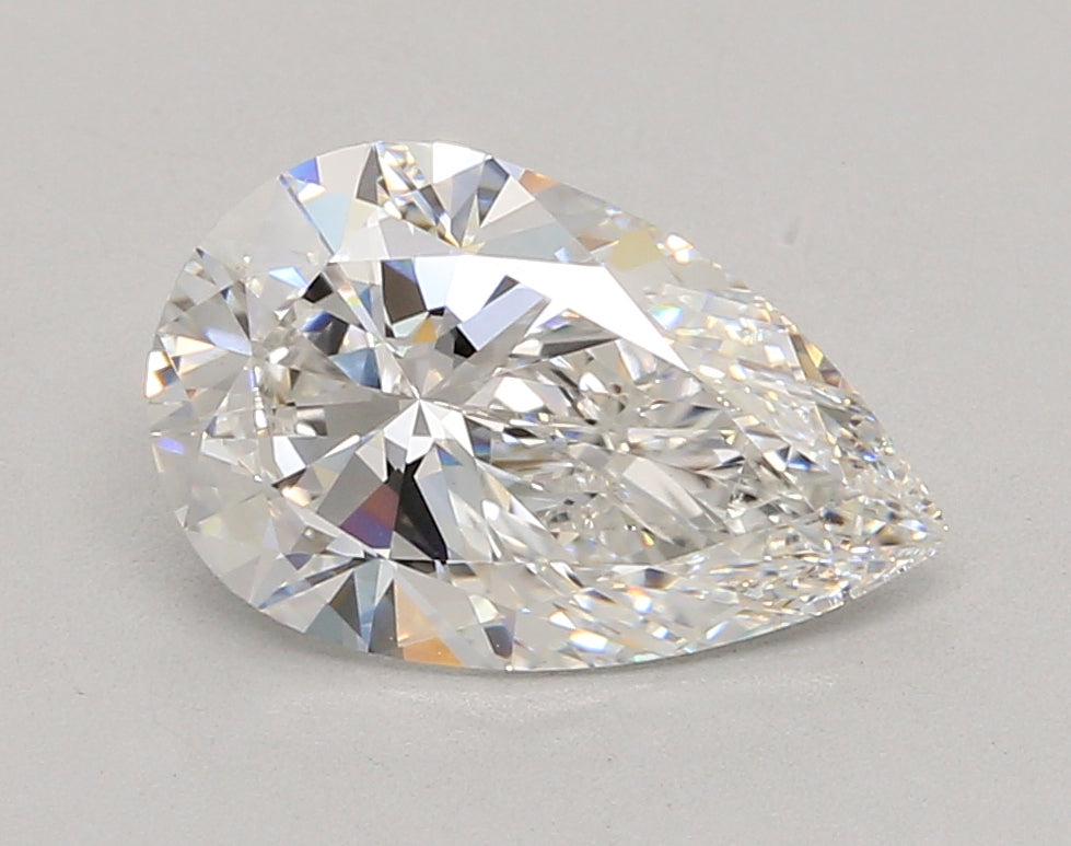 2.79 Carat Pear Shaped, Ideal Cut, E Color, VS1 Clarity, IGI Certified Lab Grown Diamond